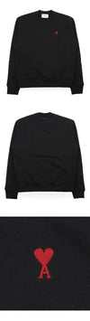 AMI Klein Herz Stickerei Logo Sweatshirt 152230119 [P]