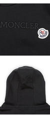 MONCLER Hoodie mit Logo-Patch aus Baumwolle (schwarz) 8G00011 89AKM 999 12,14A 154483943 [P]