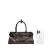 Prada Mini Brown Leather Tote Bag 1BA486 162555753 [P]