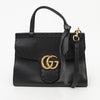 Gucci GG Marmont Mini Tote Shoulder Bag Black 162143368 [P]
