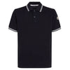 MONCLER ロゴパッチポロシャツ ネイビー 8A000 07 89A16 77X 126841859 [P]