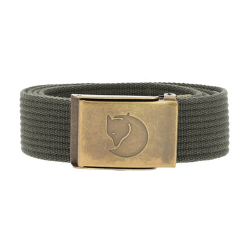 FJALL RAVEN Canvas Brass 4cm Belt 144595826 [P]
