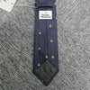 VIVIENNE WESTWOOD Logo Seidenkrawatte / Dunkelblau 162618046 [P]