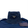 Prada Triangle Logo Denim Bucket Hat 2HC137 162625887 [P]
