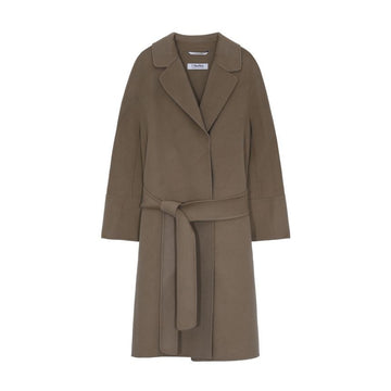 MaxMara Belted Wool Women's Coat 162626369 [P]