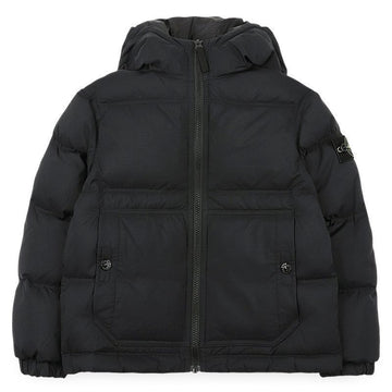 Stone Island Kids Ripstop Hooded Padded Jacket 162646778 [P]