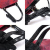 VALENTINO レッド ファブリック フラワー パターン ショッパー トートバッグ 81960VTC 162654887 [P]