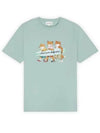 MAISON KITSUNE サーフィンフォックス コンフォートTシャツ MM00120KJ0118 P417 133042916 [P]
