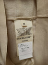 Hermes Beige Crew Neck Short Sleeve Knit Sweater 162656031 [P]