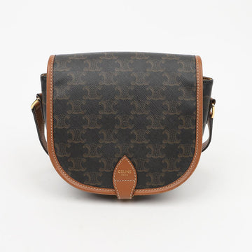 Celine Triope Canvas Medium Polka Dot Bag Tan 162255929 [P]