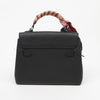 LOUIS VUITTON エバー BB レザー トートバッグ ブラック 162256337 [P]
