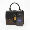 LOUIS VUITTON Monogram Canvas Tote Schultertasche Schwarz 162257650 [P]