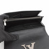 LOUIS VUITTON Louise Brieftasche aus Épi-Leder Schwarz 162263262 [P]