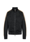 Burberry Check Trim Cotton Blend Track Jacket Trimming Jacket 8110563 151054690 [P]