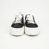 Prada Triangle Logo Gabardine Platform Sneakers Black 162255292 [P]