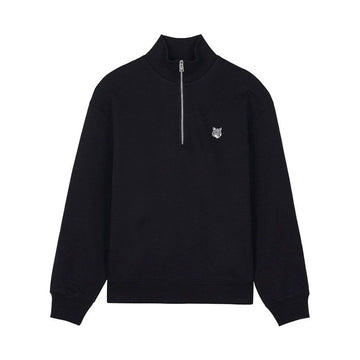 MAISON KITSUNE PM00305KM0341 P199 FW26 メンズ フォックスヘッド 半ジップ スウェットシャツ 162666192 [P]