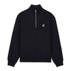 MAISON KITSUNE PM00305KM0341 P199 FW26 メンズ フォックスヘッド 半ジップ スウェットシャツ 162666192 [P]