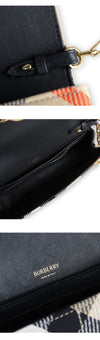 Burberry Women's Snip Checked Mini Chain Wallet Bag (Sand) 8103697 139581056 [P]