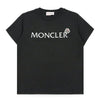 MONCLER ロゴプリントワッペンパッチ半袖Tシャツ 8C00014 89AFV 999 8,10A 162625484 [P]