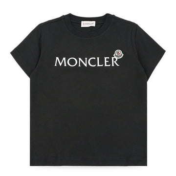 MONCLER ロゴプリントワッペンパッチ半袖Tシャツ 8C00014 89AFV 999 8,10A 162625484 [P]