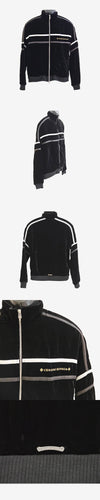 Chrome Hearts Viscose Velvet Track Jacket Black 162846074 [P]