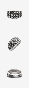CHROME HEARTS Multi-Ring aus Silber 11 162847008 [P]