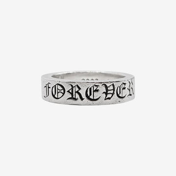 Chrome Hearts Forever Ring Silver Size 19 MV2ZU18Y 162847150 [P]