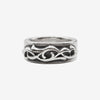 Chrome Hearts Double Narrow Band Ring Silver 16 162847201 [P]