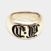 Chrome Hearts Seal Stamp Ring B1213C191 162847524 [P]