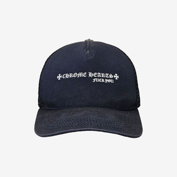 Chrome Hearts Trucker Cap Black P1DL8P6S 162848108 [P]