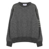 Thom Browne 4-Bar Stripe Tonal Stitch Mohair Tweed Knit 142313607 [P]