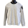 Chrome Hearts Leather Patch Sweatshirt Gray HRB259235C 162850345 [P]