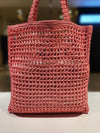 Prada Raffia Crochet Shoulder Bag 1BG393 162850515 [P]