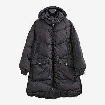 Chrome Hearts Dagger Zip Down Puffer Oversized Long Jacket Black 8GL1QZB9 162850671 [P]