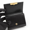 Fendi Micro Trifold Baguette Wallet Black 162251613 [P]