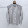 Brunello Cucinelli Cotton Stripe Long Sleeve Shirt 162851118 [P]