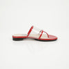 PRADA Lackierte Klarsandalen Rot 162374737 [P]