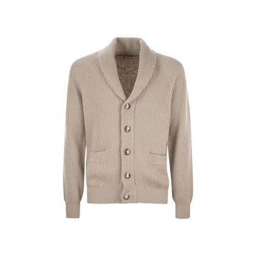 BRUNELLO CUCINELLI ゴルジニットカーディガン ベージュ MNI708606 C2438 160288854 [P]