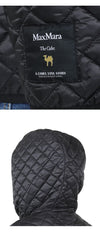 MaxMara Women's The Cube Leo Reversible Hooded Padded Jacket (Black) 2529486074600 009 142051809 [P]