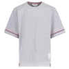 THOM BROWNE Baumwolle Rugby Kurzarm T-Shirt 156896033 [P]