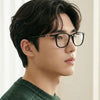 Gucci Glasses Frame GG1465OA 001 Luxury Simple Square Horn Rim Asian Fit 76279357 [P]