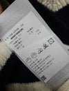 GUCCI Navy-weißer gestreifter Rollkragenpullover 162884105 [P]