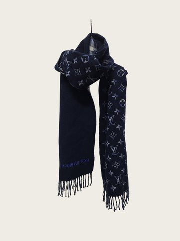 Louis Vuitton Monogram Gradient Tartan City Muffler 162884394 [P]