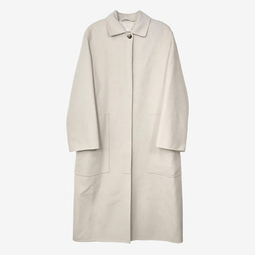 Hermes Wrap Coat Ivory H5E0189DE 162887238 [P]