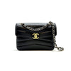 CHANEL Chevron Classic Mini Bag Black AS0706 162888399 [P]