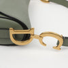 Dior Blue Leather Saddle Shoulder Bag 162258855 [P]
