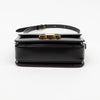 CELINE Damen Teen Triopé Shiny Kalbsleder Schultertasche Schwarz 162553696 [P]