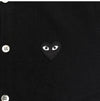 Comme Des Garcons PLAY Black Heart Patch Unisex Cardigan 149504674 [P]