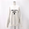 Prada Logo Print Women's Oversized Sweatshirt 162951377 [P]