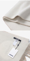 JACQUEMUS レシャフ ジャカード ロゴ フリンジ マフラー 148229343 [P]